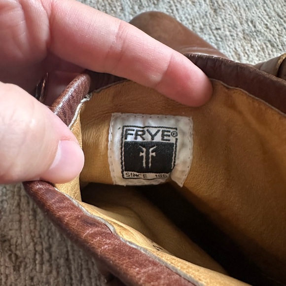 Frye Brown Leather Boots - Picture 3 of 5